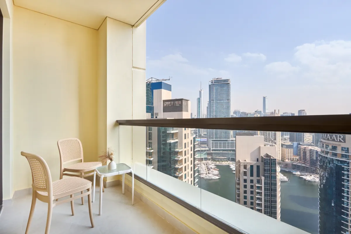 Majolica listing -- Dubai Marina skyline view