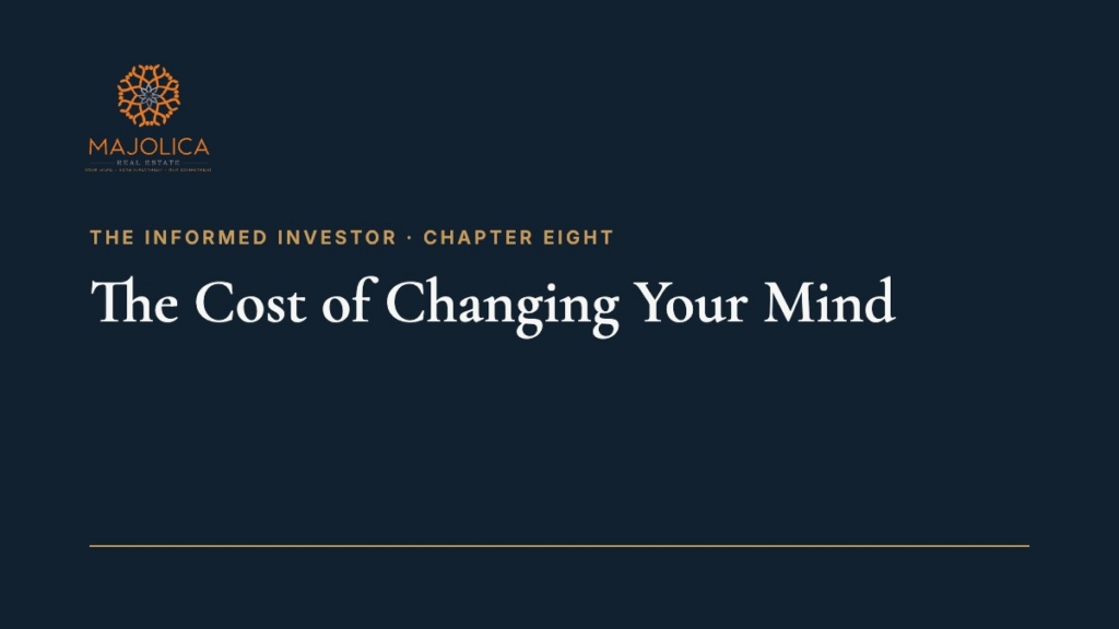 The Informed Investor, Chapter Eight: The Cost of Changing Your Mind