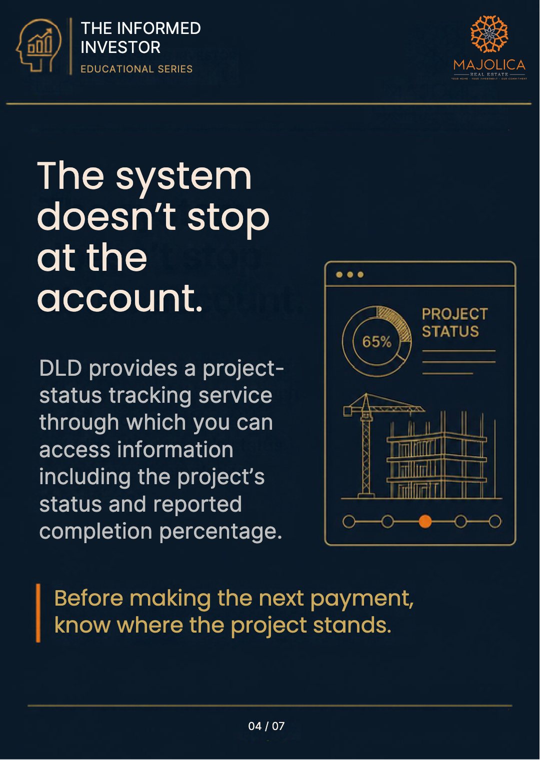 The Informed Investor, Chapter Ten: What Investors Should Know About Escrow — slide 5